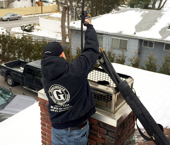 Boston Chimney Liner Installation